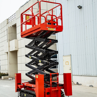 20ft 30ft 40ft Mini Kleine Vollelektrische Hydraulische Scherenhebebühne Selbstfahrend CE-Zertifiziert ABS-Material
