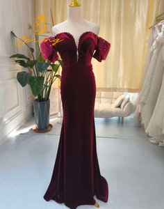 Red Velvet Tight Dresses - Elegant & Sexy Clothing