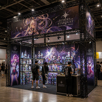 Estructura de Aluminio para Stand de Exhibición ACG, Sistema de Truss Modular Portátil para Exhibición en Comic Con y Ferias de Videojuegos
