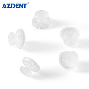 Bottoni linguali in ceramica trasparente compositi ortodontici dentali per tondi 10 pz/pacco - Product Image 4