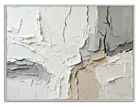 Peinture à l'huile sur toile abstraite faite à la main, décoration murale pour salon, hôtel, art mural, imperméable, vente en gros personnalisée
