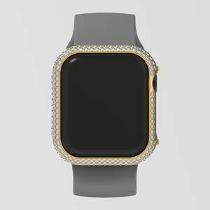 Splendida Cover con Zirconi e Cristalli per <span class=keywords><strong>Apple</strong></span> <span class=keywords><strong>Watch</strong></span> Serie 9 8 7 45mm <span class=keywords><strong>41mm</strong></span> - Product Image 2