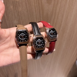 X-GEQCK 8077 Nuevo <span class=keywords><strong>Reloj</strong></span> de Cuarzo <span class=keywords><strong>para</strong></span> <span class=keywords><strong>Mujer</strong></span> con Doble Calendario, Correa de Cuero Vacuno, Caja de Aleación, Esfera con Incrustaciones de Diamantes, a la Moda e Impermeable - Product Image 4