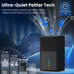 <span class=keywords><strong>Meilleur</strong></span> déshumidificateur d'air portable Peltier déshumidificateur d'air commercial <span class=keywords><strong>pour</strong></span> <span class=keywords><strong>chambre</strong></span>, salle de bain, sous-sol, placard 600ML/D - Product Image 2