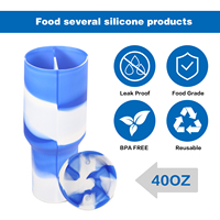 Doublure en silicone Stan Ley Cup 40oz, accessoires de remplacement, antiadhésive, réutilisable