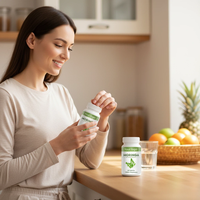 Kapsul Moringa Grosir OEM Label Pribadi 60 HALAL 100% Ekstrak Daun Moringa Murni Bubuk Suplemen Herbal Kapsul
