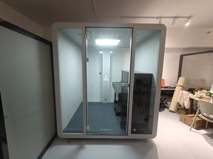ห้องโทรศัพท์เก็บเสียงแบบพกพา สำนักงานเคลื่อนที่ ห้องทำงานเก็บเสียง ห้องสตูดิโอเก็บเสียง - Product Image 2