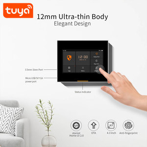 Sistema de Alarma para el Hogar Tuya Smart WiFi 4G GSM 433MHz, Panel de Alarma de Seguridad con Pantalla Táctil LCD de 4.3 Pulgadas, Compatible con <span class=keywords><strong>Alexa</strong></span>/Google - Product Image 3