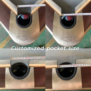 โต๊ะพูลบิลเลียตไม้มะฮอกกานีหรูหราสำหรับใช้ในเชิงพาณิชย์ - Product Image 6