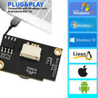 Modul Kamera USB 2MP GC2083 1/3 "1080P Papan UVC Sudut Lebar Cahaya Rendah untuk Kunci Pintu Interkom Bel Video Pintar