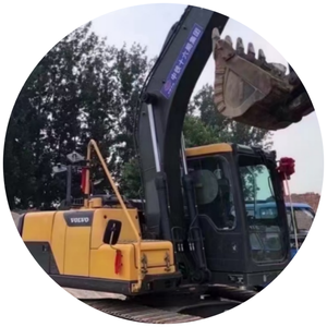 รถขุดขนาดเล็ก Volvo EC120 EC140 มือสอง ยี่ห้ออเมริกาแท้ ราคาดีที่สุด <span class=keywords><strong>ขาย</strong></span>ดี รถขุดก่อสร้างมือสอง 12 ตัน - Product Image 1