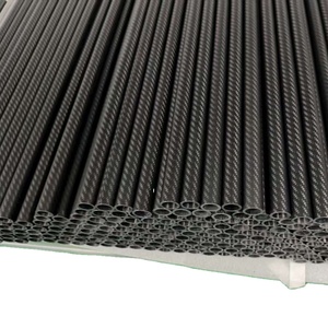 Tube en fibre de carbone matériel T300 et T700 bâtons de marche tubes en carbone 3K pour bâtons de randonnée - Product Image 1