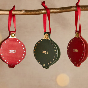 Nuevas joyas de cuero personalizadas con foto, llavero con foto para regalo de Navidad, caja de fotos en blanco para sublimación térmica - Product Image 3
