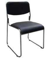 Chaise de bureau simple avec coussin en mousse, chaise d'ordinateur pour streamers solo, confortable pour les longues sessions à domicile