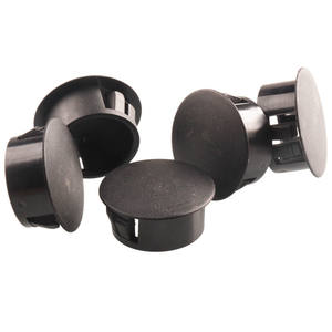 5มิลลิเมตร-50มิลลิเมตรไนลอนพลาสติกกันน้ำหลุมเสียบรอบสแน็ปแผงผนังฝาครอบกันฝุ่นปลั๊ก - Product Image 5