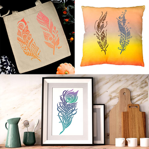 Bricolage <span class=keywords><strong>plume</strong></span> décoration <span class=keywords><strong>pochoir</strong></span> peinture murale <span class=keywords><strong>pochoir</strong></span> Mandala <span class=keywords><strong>plume</strong></span> <span class=keywords><strong>pochoir</strong></span> creux - Product Image 5