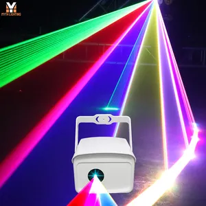 عرض نمط حفلات ليزر IP65 خارجي مقاوم للماء RGB على المسرح عرض إضاءة ليزر strobe mW-mW