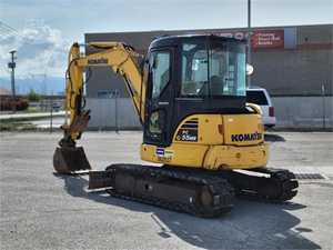 Excavadora Mini Komatsu PC55 MR de 5.5 Toneladas en Buen Estado, Venta de Segunda Mano a Bajo Precio, Excavadora Japonesa Komatsu 55 Usada en Venta - Product Image 2