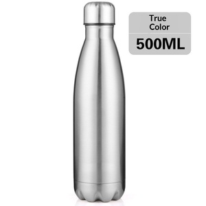 Stainless Steel Insulated Water Bottle - Leakproof Vacuum <strong>Flask</strong> <strong>for</strong> <strong>Hot</strong>/Cold <strong>Drinks</strong> - Product Image 6