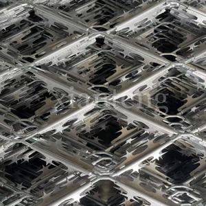 かみそりギルネット/有刺鉄線メッシュ/有刺鉄線フェンスパネル-ワイヤーメッシュを横断して登るのが難しい - Product Image 2