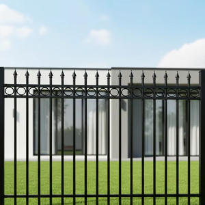 Ringhiere e Corrimani in Ferro Battuto Zincato, Adatti per Balconi di Ville, Scale, Recinzioni da Giardino - Product Image 1