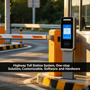 Sistema Electrónico de Cobro de Peaje en Autopistas, Barrera RFID ANPR, Pantalla de Carril, Dispensador de Tickets, Hardware y Software - Product Image 1