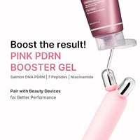 Gel booster PDRN medicube |   ADN de saumon PDRN, peptides et niacinamide |   Gel facial pour rouleau de massage, Gua Sha Booster Pro hydratant