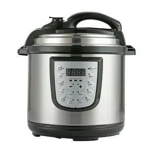 New Design 5L 6L Frying Cooking Dual Functions Best Electric Pressure Cookers In Tanzania