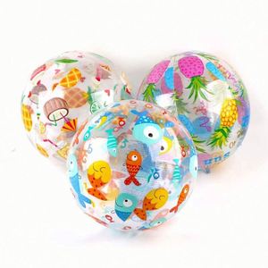 Ballon de plage gonflable personnalisé avec logo, PVC, six couleurs, pour la plage, le jeu aquatique, les fêtes à la piscine, jouet de plage Hawaï - Product Image 2
