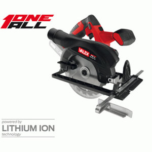VALEX UTH0287 #   Scie circulaire sans fil 18V - Batterie Li-Ion - Fabriquée en Italie - Pour le bricolage et la découpe industrielle du bois/du pierre - Product Image 1