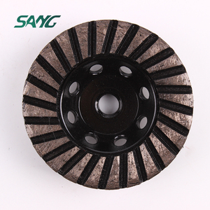 SANG 100mm – Meules diamantées en forme de coupelle pour le meulage du béton et des pierres – Vente directe usine, support OEM - Product Image 1