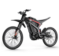 Sepeda Gunung Listrik Dewasa EKXBike M1 Motor Brushless Hub Depan Baterai Lithium 72V 50AH Kecepatan Tinggi Untuk Penggunaan di Jalan >50km/jam