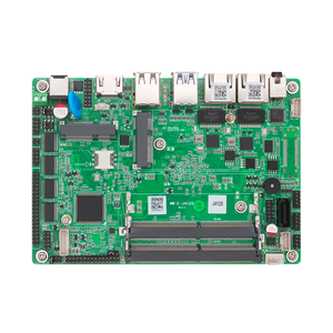 Ordinateur monocarte Linkleaps 3,5 pouces SBC Intel <span class=keywords><strong>J4125</strong></span> avec 3 ports LAN Intel 2,5 GbE, 6 ports COM, 2 DDR4 32 Go, 2 USB 3.2, MSATA SSD, Mini PCIe - Product Image 1