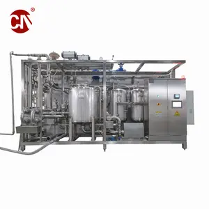 Máquina de esterilização HTST UHT para suco de purê de laticínios, máquina de alto desempenho para universidades