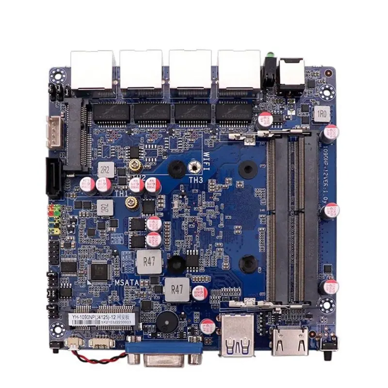 Máy Tính Xách Tay Itx Intel Celeron Bộ Vi Xử Lý J4125 4 Lõi Và 4R Chủ Đề 2.0Ghz Công Nghiệp Đám Mây Thiết Bị Đầu Cuối Mainboard