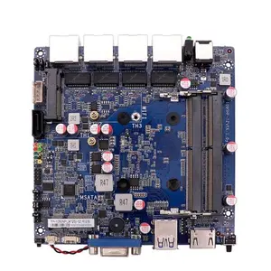 แล็ปท็อป itx โปรเซสเซอร์ Intel Celeron J4125 4 คอร์และเธรด 4r เมนบอร์ดเทอร์มินัลอุตสาหกรรมคลาวด์ 2.0GHz