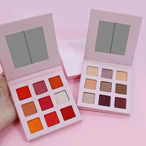 <span class=keywords><strong>Paleta</strong></span> de Sombras de Ojos de Papel Personalizada al por Mayor <span class=keywords><strong>con</strong></span> Espejo, Sombra de Ojos en Polvo de Alta Pigmentación, Brillante y Mate, Producto Cosmético de Marca Privada - Product Image 1