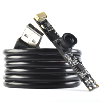 Módulo de Cámara USB Weinan Electronics Mini con Gran Angular de 160 Grados, 720P, 30fps, Alta Velocidad, USB2.0, Compatible con UVC, Plug and Play