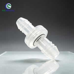 <span class=keywords><strong>Valve</strong></span> <span class=keywords><strong>anti</strong></span>-<span class=keywords><strong>retour</strong></span> micro à diaphragme transparent en PP, double usage gaz-liquide, raccord <span class=keywords><strong>anti</strong></span>-reflux pour nébuliseur et machine à café - Product Image 2