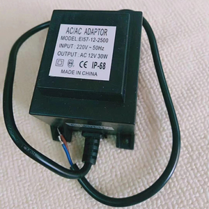 60w छोटे कम वोल्टेज ट्रांसफार्मर IP68 एलईडी प्रकाश बिजली की आपूर्ति 12v अनुकूलक एसी डीसी अनुकूलक प्रकाश ट्रांसफॉर्मर - Product Image 2