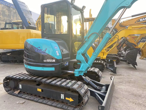 รถขุดไฮดรอลิก Kobelco SK55SRX-6 แบบตีนตะขาบ จากโรงงานในญี่ปุ่น รถขุด 5 ตัน รุ่น Sk60 Sk 50 55 70 75 80 มือสอง - Product Image 4