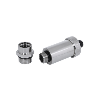 Vanne de purge d'air en laiton nickelé de 1/2 pouce avec commande automatique pour système de chauffage (vente en gros) - Product Image 2