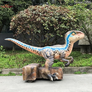 Parc d'attractions jurassique, dinosaure intelligent animatronique à IA, velociraptor, dinosaures marcheurs - Product Image 3