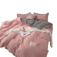Parure de lit de luxe gris pour 2 chambres, comprenant housse de couette, couvre-lit et drap-housse, disponible en tailles Queen et Super King, avec couette en duvet.