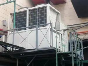 Mesin pendingin Air 25 TON pendingin udara industri Refrigerant R410A 3OHP penjualan langsung dari pabrik
