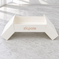 Boîte jetable en papier kraft noir de qualité alimentaire, personnalisable en gros, pliable pour pique-nique, camping, déjeuner, emballage bento