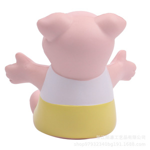ที่วางโทรศัพท์รูปหมูทำจากโฟม PU แบบตั้งโต๊ะ พกพาสะดวก ของตกแต่ง ของขวัญ - Product Image 2