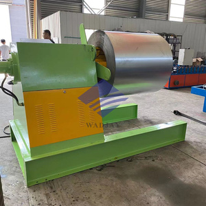 Bobina de acero hidráulica automática 6ton Máquina debobinadora de chapa - Product Image 4