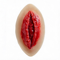 Prothèse de cicatrice en latex non peinte, ton clair, réaliste, autocollant de fausse plaie pour le visage, pour Halloween, fête costumée, film, cosplay