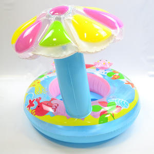 Jouets gonflables pour enfant, accessoire de <span class=keywords><strong>piscine</strong></span> pour bébé, dans l'eau d'été, siège amusant, <span class=keywords><strong>bateau</strong></span> avec pare-soleil - Product Image 2